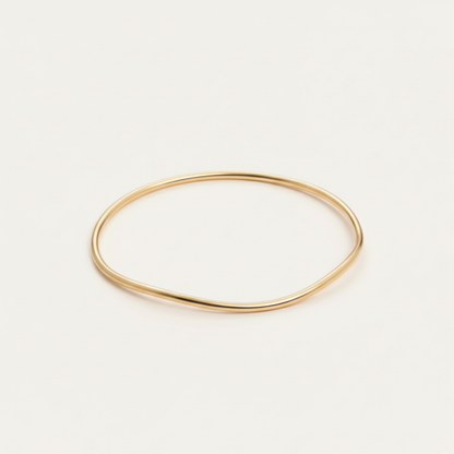 Colar Minimal - Choker minimalista banhado a ouro